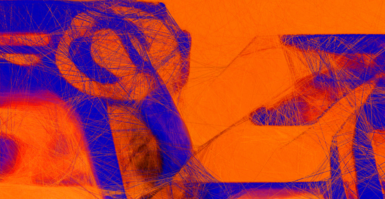 Credit: Refik Anadol, MoMA Generative Study D.05 (detail), 2022. Courtesy of the artist
