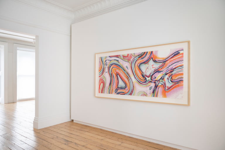 Installation view of “wiwizn Part III” at Verse, Cromwell Place, 2023. Courtesy of the artist and verse.works