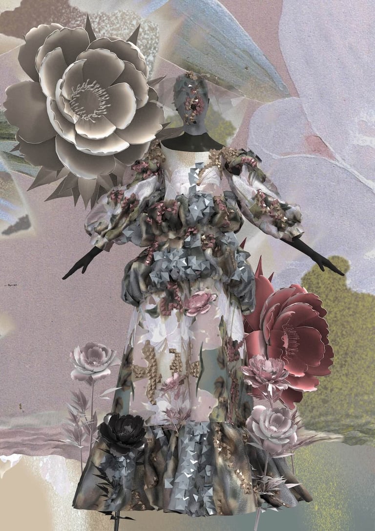 Thea Si, Monster in the Dreams, 2022. Courtesy of the artist