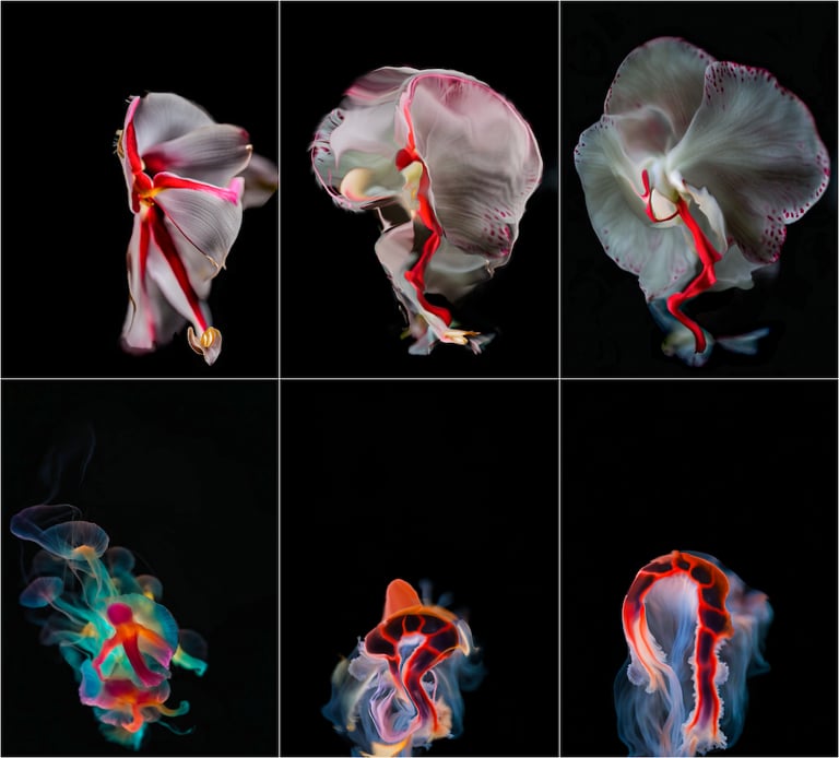 Memo Akten and Katie Peyton Hofstadter, (Stills from) Embodied Simulation, 2024. Courtesy of the artists