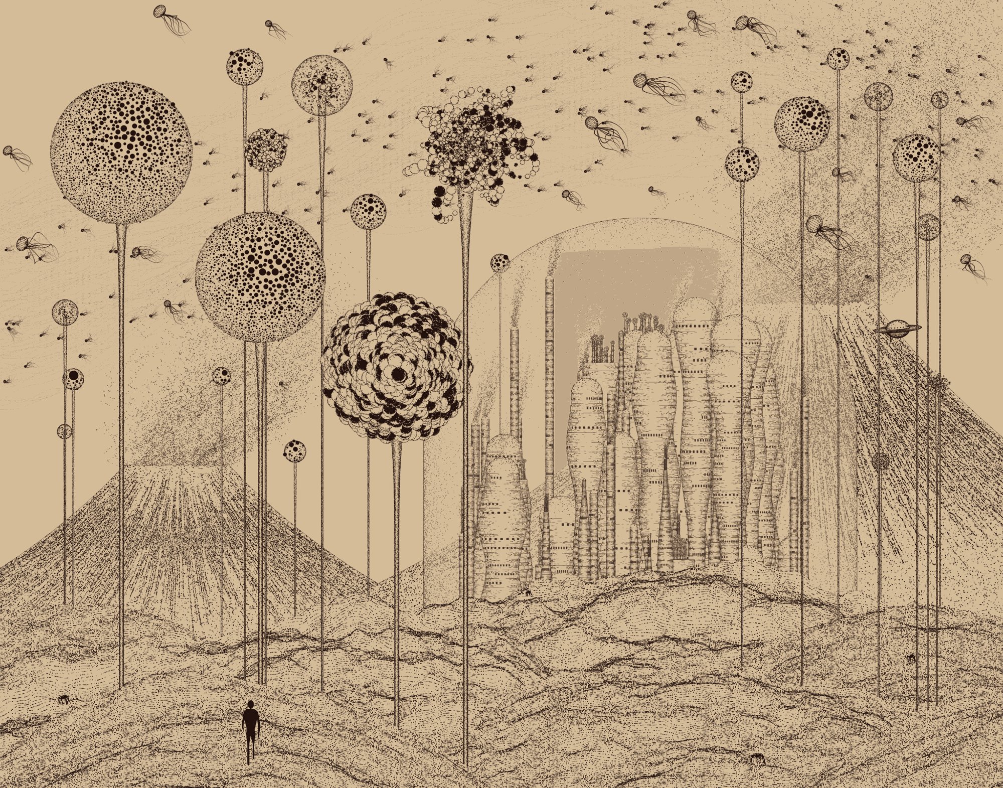 ykxotkx, Traveler #159, 2022. Courtesy of the artist