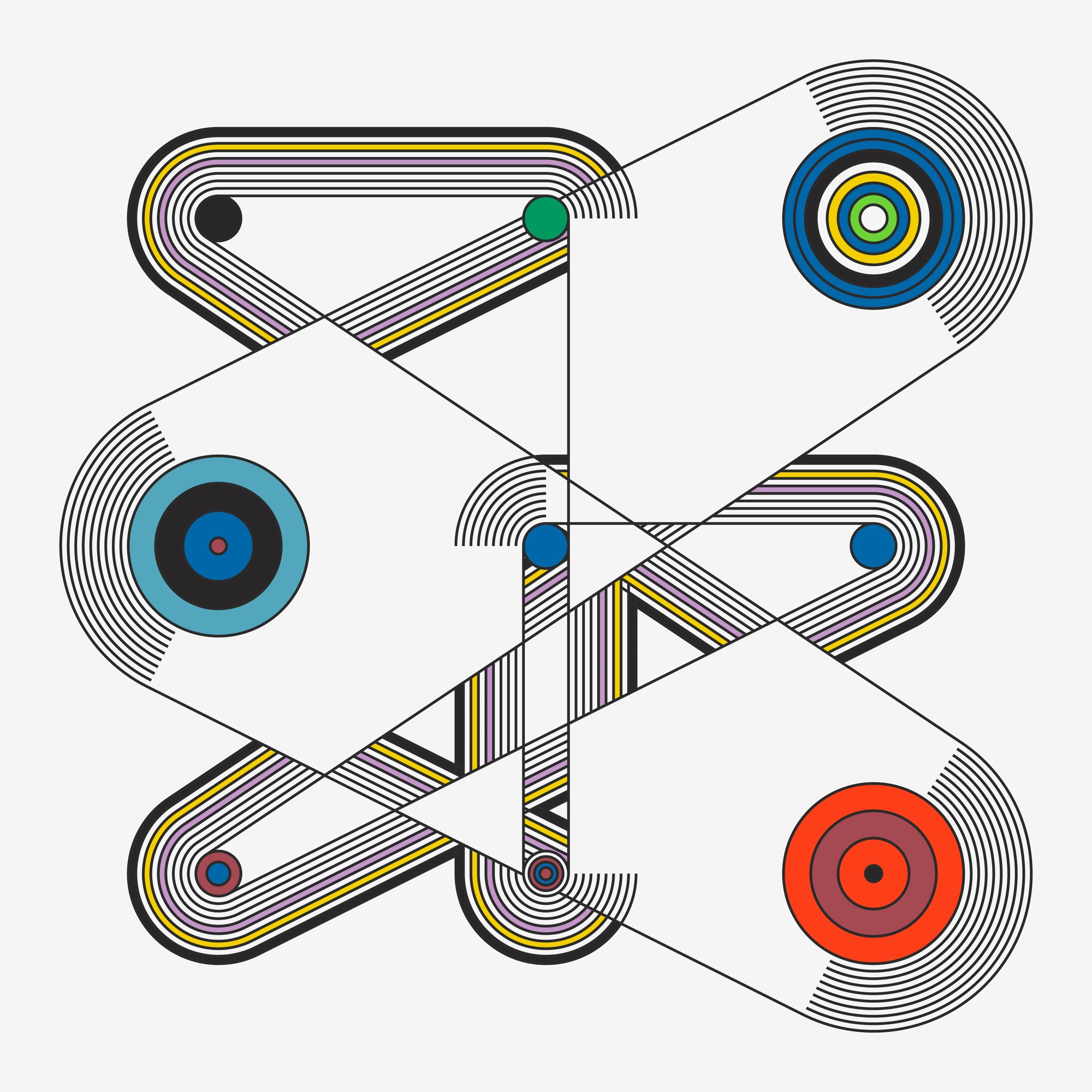 Dmitri Cherniak, A slight lack of symmetry can cause so much pain, 2021. Courtesy of the artist