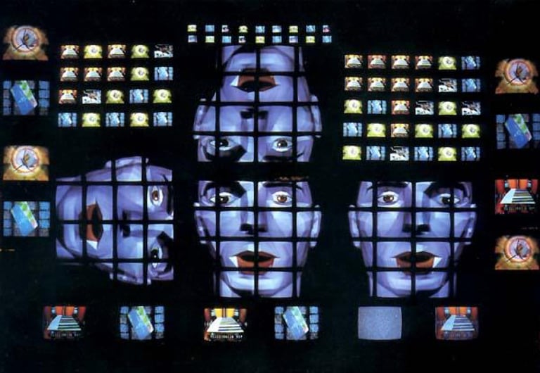 Nam June Paik, Fin de Siècle II, 1989. Courtesy of the Nam June Paik Estate