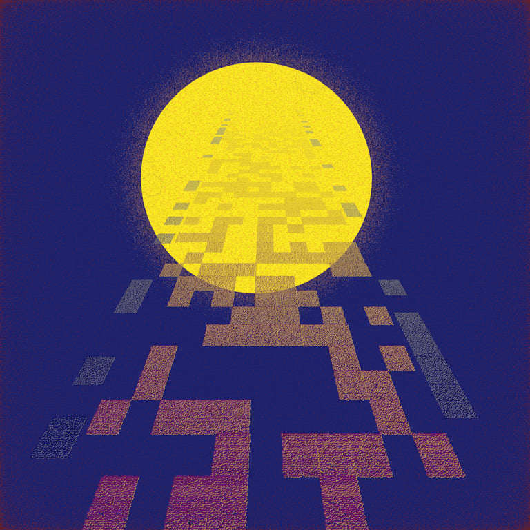 Claus O. Wilke, BRIDGE #67 Into another world, 2022. Courtesy of the artist