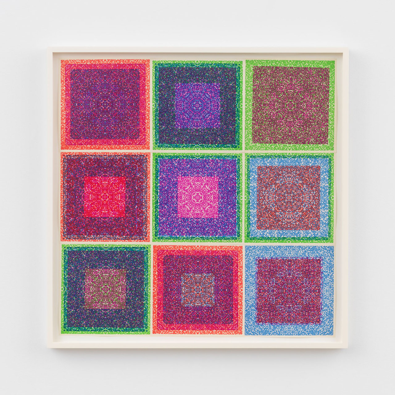 Stan VanDerBeek, Moveable Mandala I, 1976. Courtesy of the Estate of Stan VanDerBeek and Magenta Plains