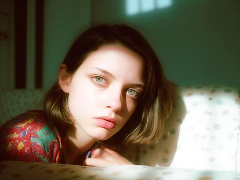 Credit: Danielle King, Artificial Self-Portrait: Vulnerable, 2023. Courtesy of the artist