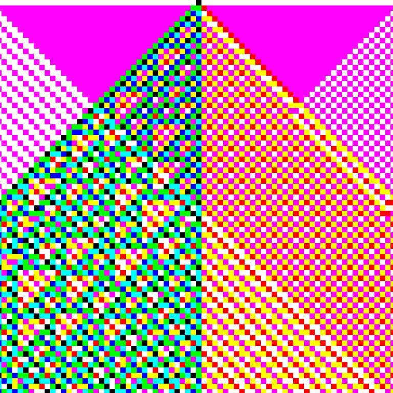 RGB Elementary Cellular Automaton #1 image 2