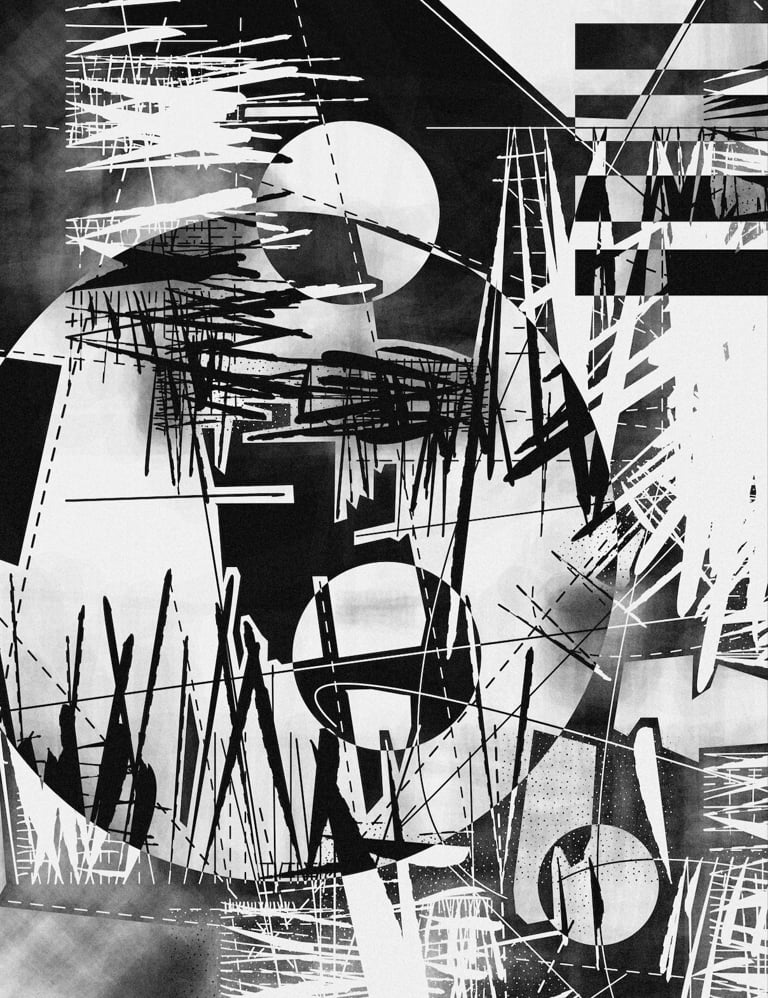 Dmitri Cherniak, Light Years #032, 2022. Courtesy of the artist