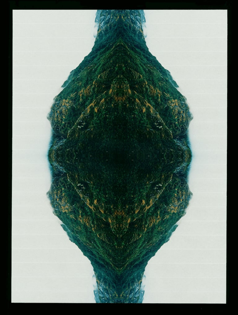 Akosua Viktoria Adu-Sanyah, Behold the Ocean — green cluster, 2021. Courtesy of the artist