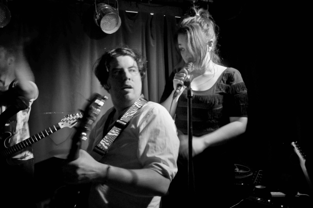 The Indelicates at the Diseases of England album launch, 25 April 2013. Photography by Aurelien Guichard
