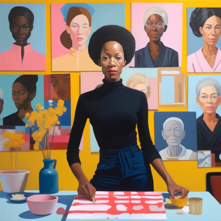 Danielle King, Louise, 2023. Courtesy of the artist