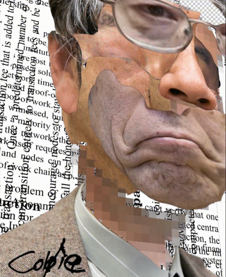 Coldie, (Still from) Satoshi Nakamoto - Decentral Eyes - Variant 03, 2019. Courtesy of the artist