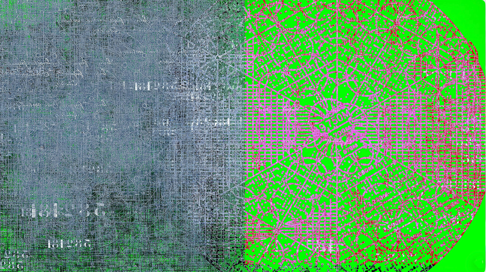Credit: Robert Alice, 382181_Garden City. Lightbox & NFT, 2023. The work entered the National Collection of France in March 2025. Copyright Centre Pompidou
