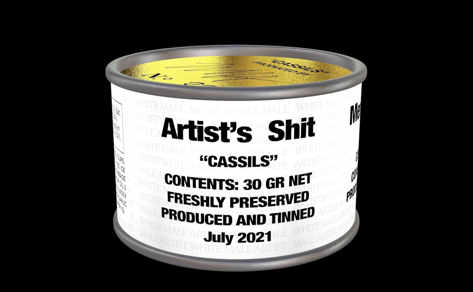 Credit: White Male Artist (AKA: Cassils), $HT Coin: After Cassils, 2021. Courtesy of the artist