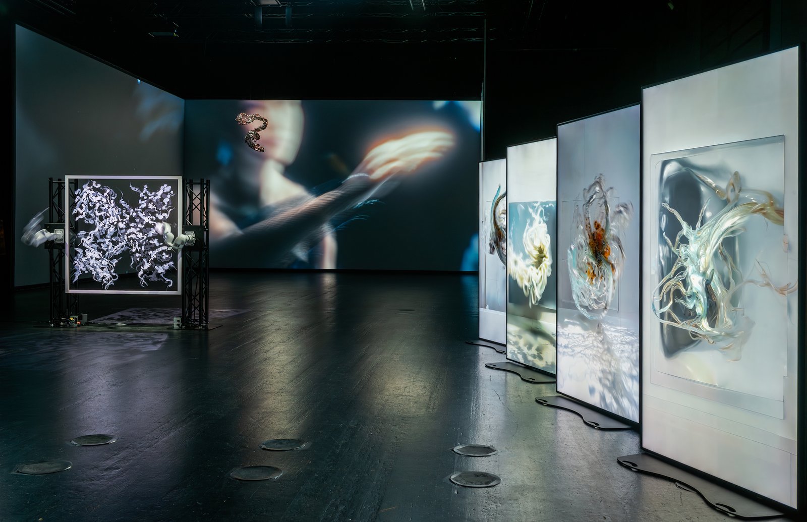 Sougwen Chung, GENESIS, 2024. Photography by Davis Springl. Courtesy of the artist