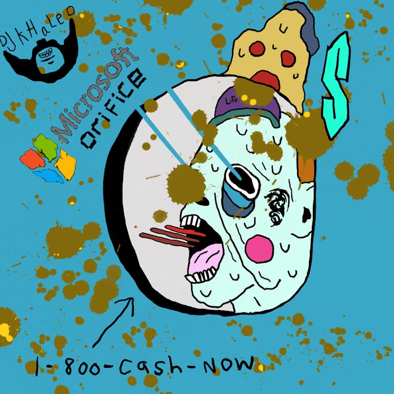 Die With The Most Likes, glory hole$ #77, 2022. Courtesy of the artist