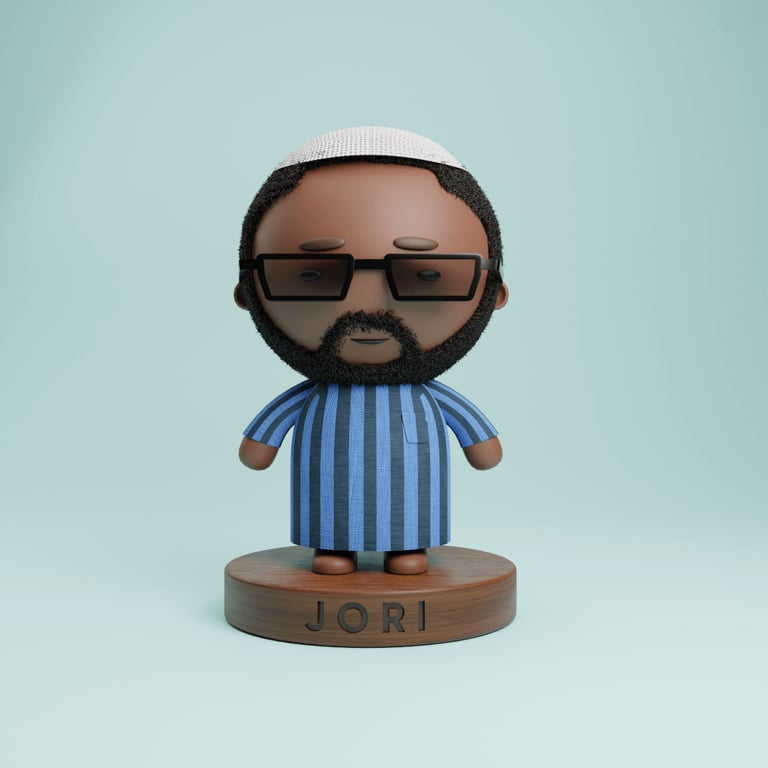 Abubakar Oshomah Abdulwahab, Afrixx Nft — Jori, 2021. Courtesy of the artist