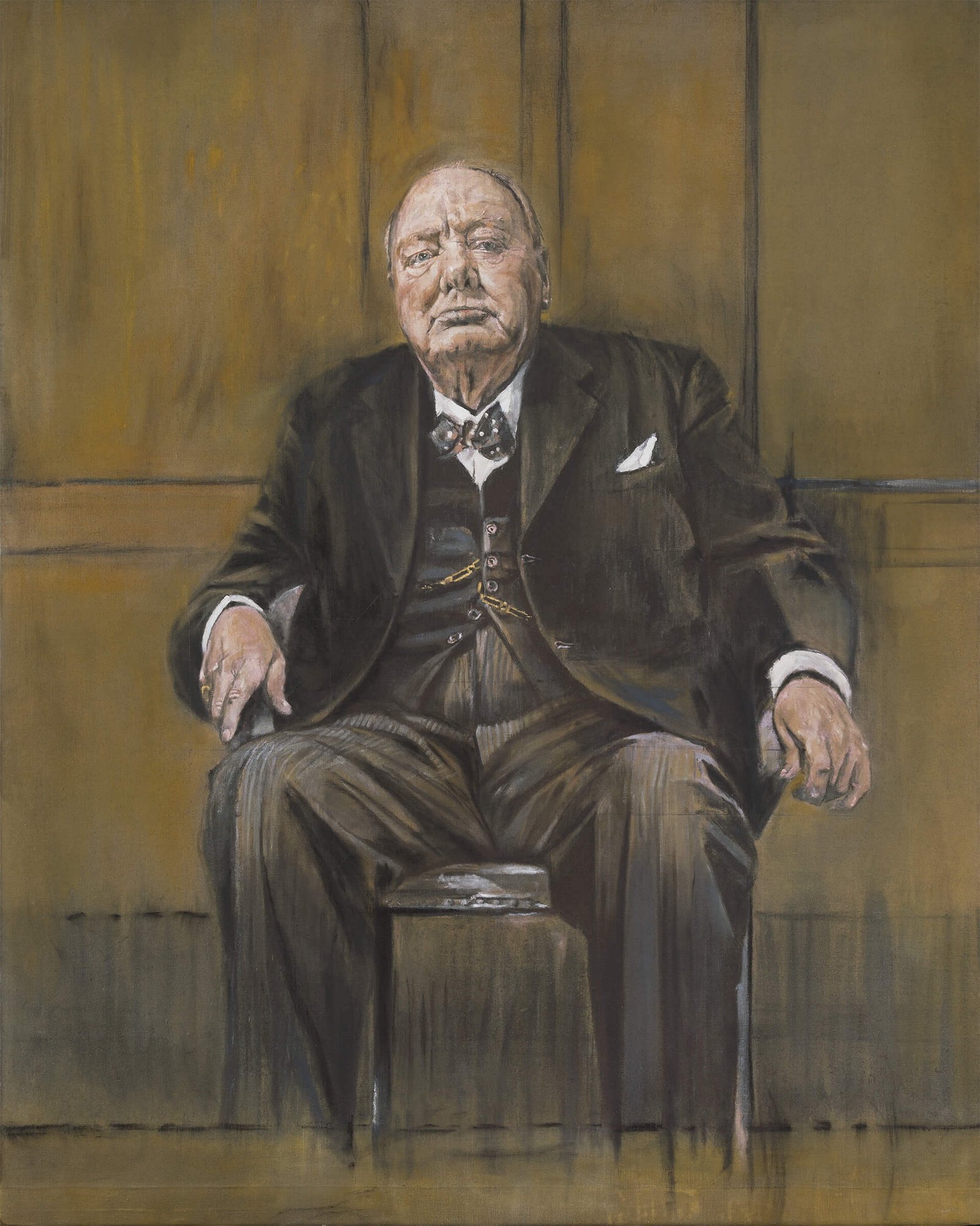 Graham Sutherland, Portrait of Winston Churchill, 1954