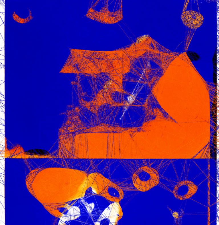 Refik Anadol, MoMA Generative Study E.06, 2022. Courtesy of the artist