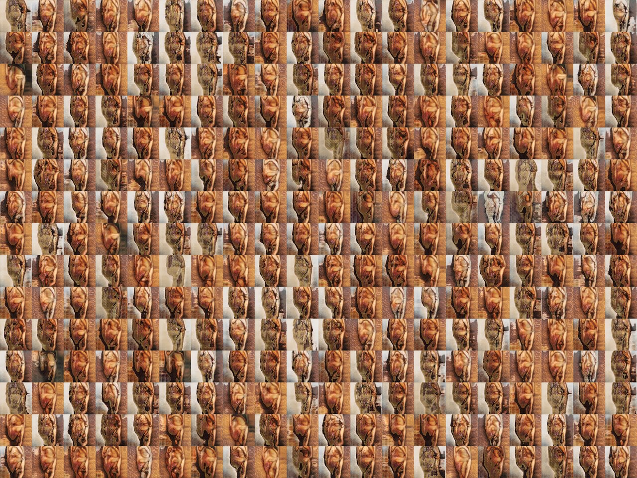 Credit: Robbie Barrat’s 300 “Lost Robbies,” 2018. Courtesy of the artist