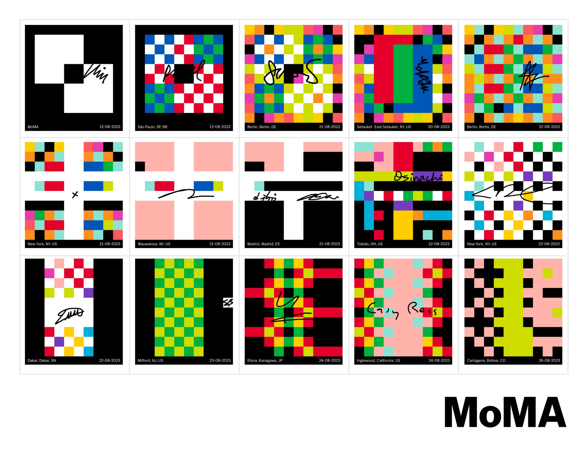 Kim Asendorf, Opal-Frustrum-Landscape, Prompt: “Copy the last pattern and change 49 pixels.”