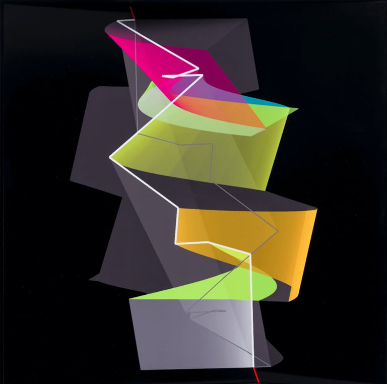 Manfred Mohr, P3010_2, 2020-21. Courtesy of bitforms gallery