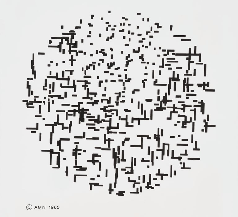 Computer Composition with Lines image 4