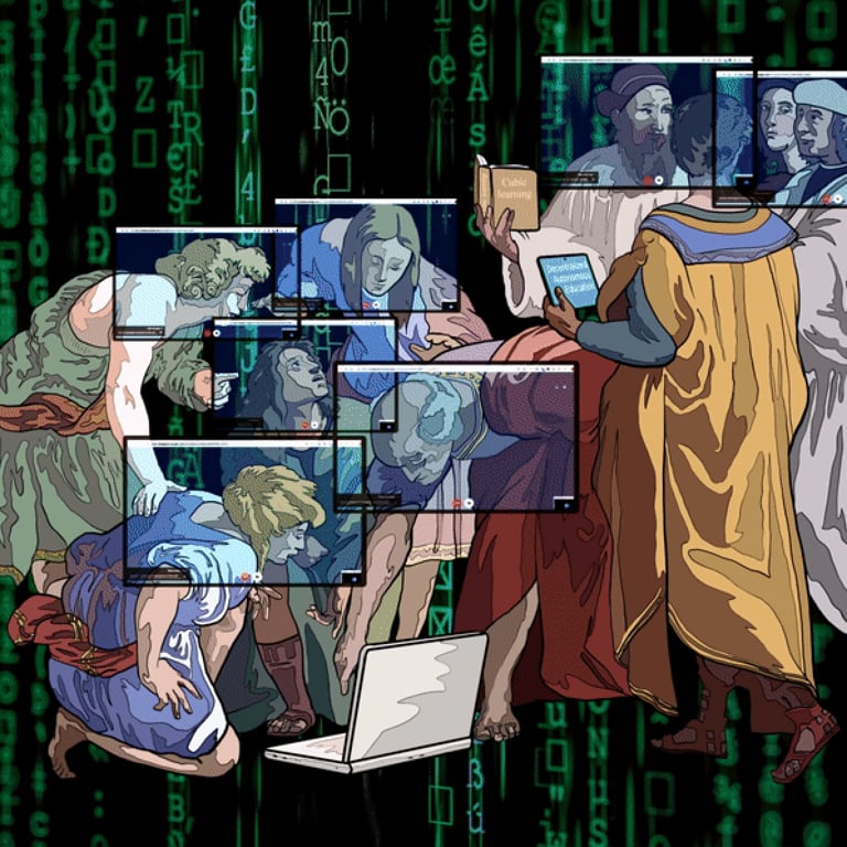 Fabiello, (Still from) Cubic learning, 2023. Courtesy of the artist