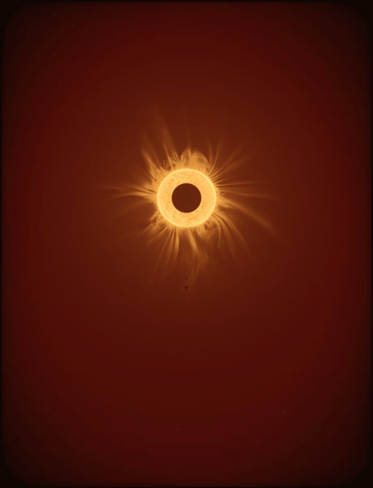 Robert Hodgin, Solar Transits #8, 2023. Courtesy of the artist