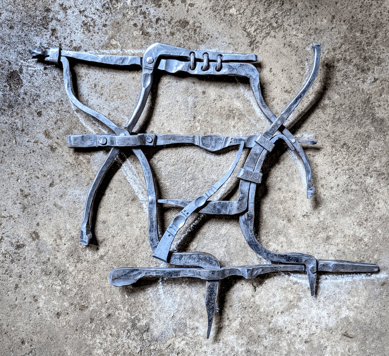 0xDEAFBEEF, Sketches in Iron, 2022. Courtesy of the artist