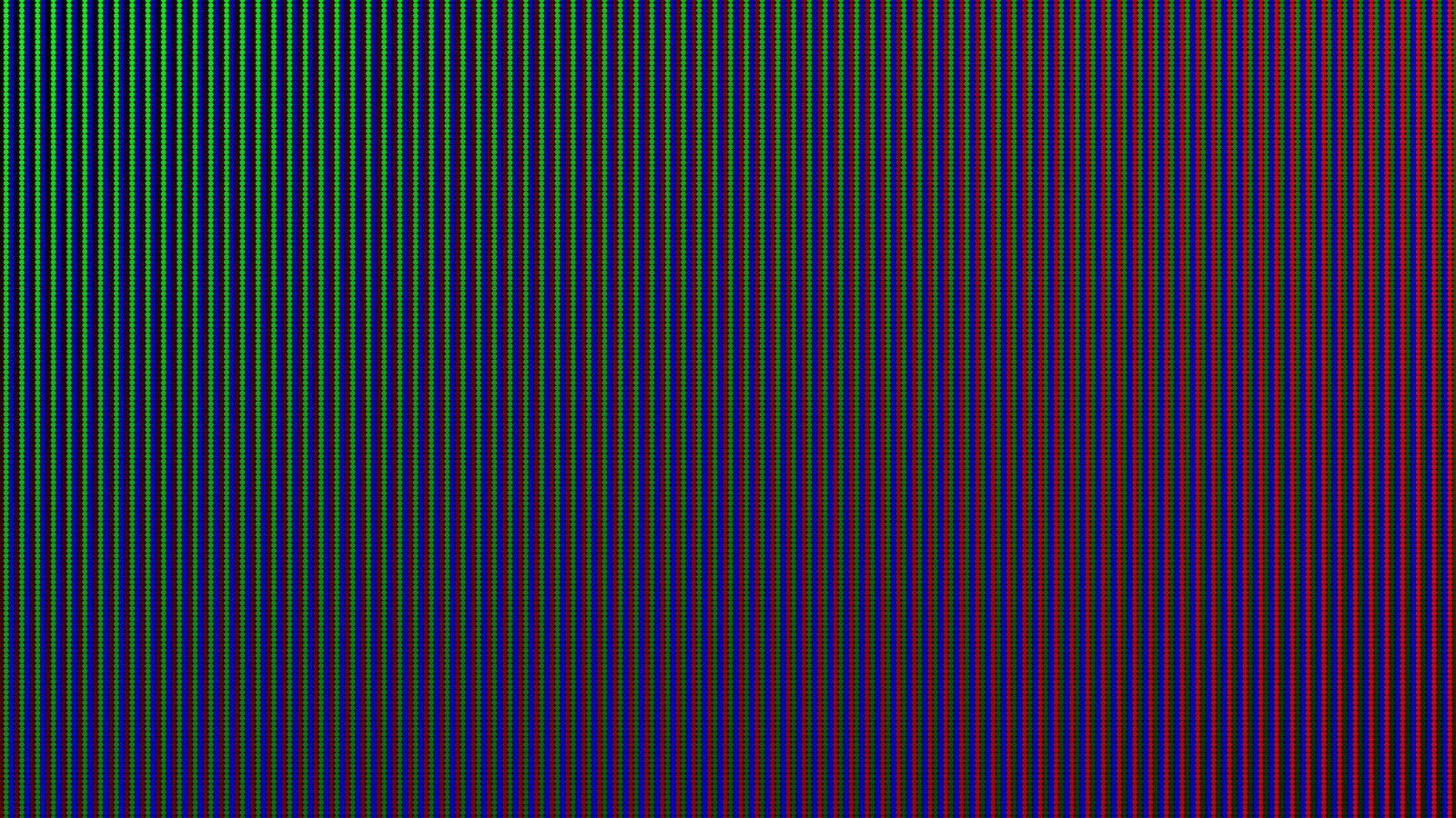 Credit: Jeff Davis, LED (test output), 2023. Courtesy of the artist and Bright Moments