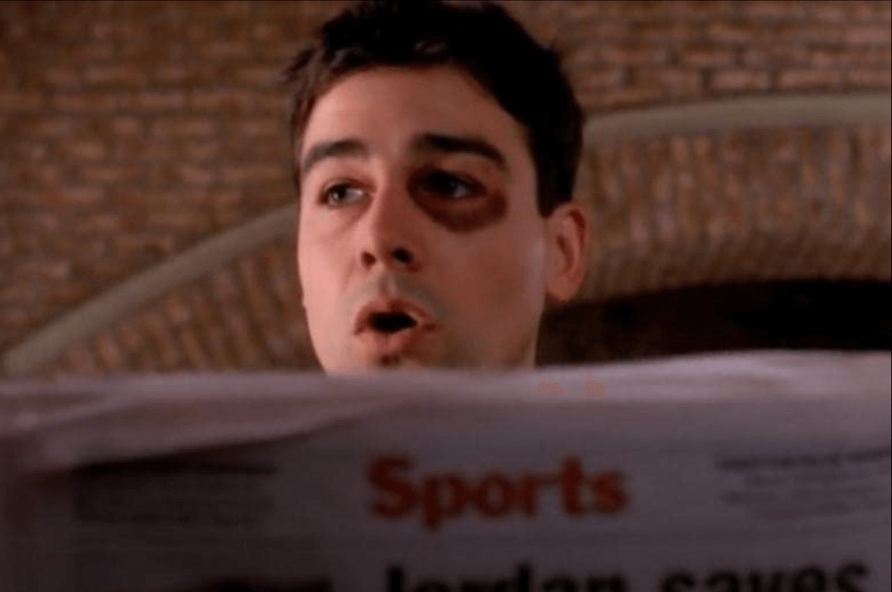 Ian Abrams, Patrick Q. Page, and Vik Rubenfeld, Early Edition, 1996. Courtesy Paramount Global