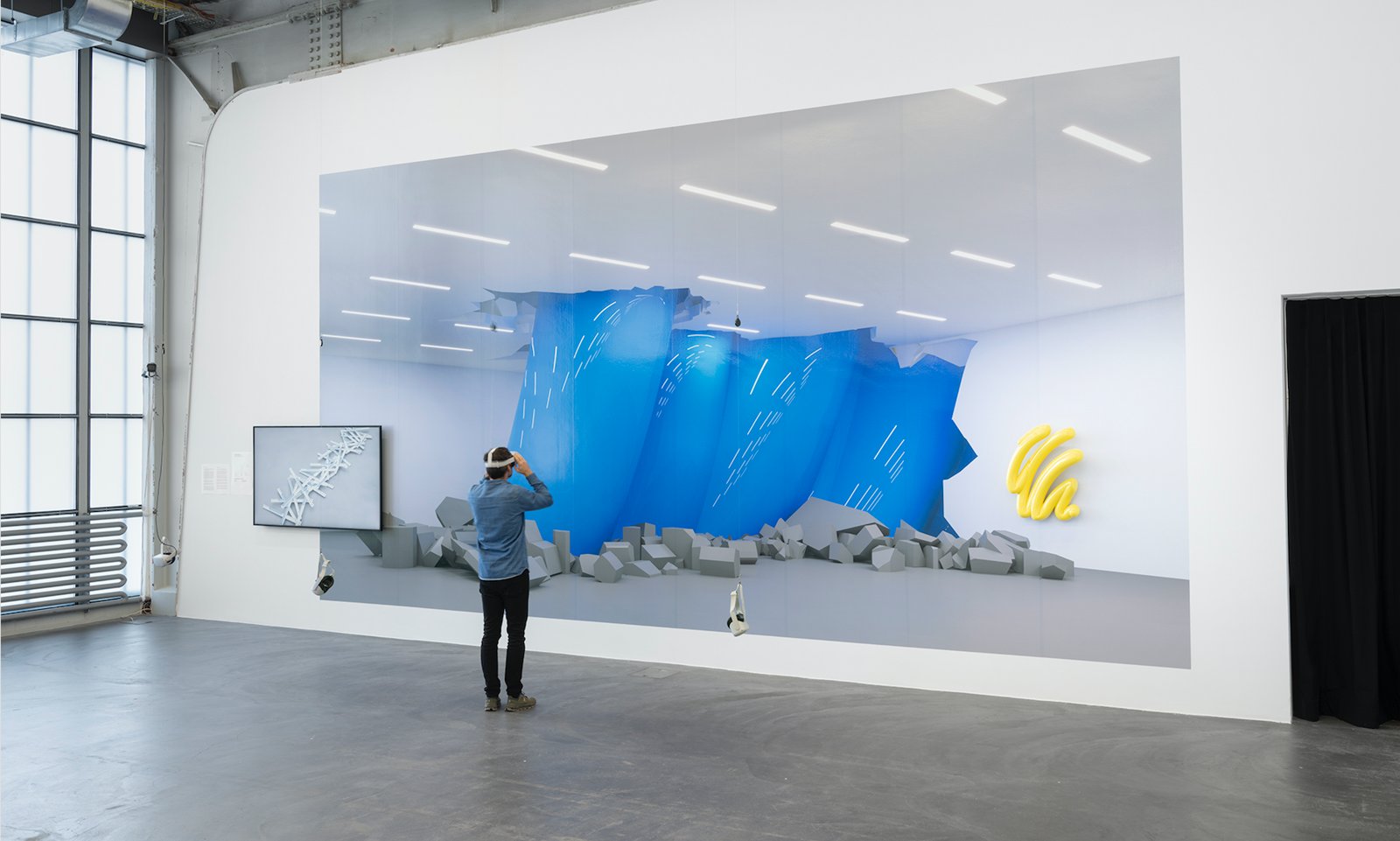 Credit: Installation view of “DYOR” — Digital Space at Kunsthalle Zürich, 2022. Photography by Julien Gremaud. Courtesy of Kunsthalle Zürich