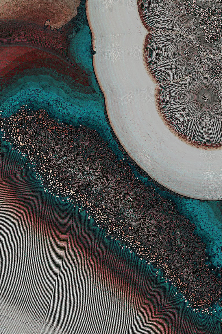 David Seven, Dactylogram #104, 2023. Courtesy of the artist