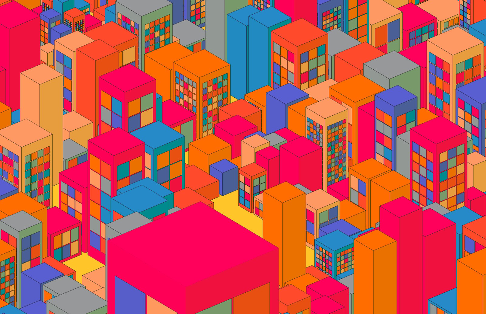 Credit: Shunsuke Takawo, CityScape #1, 2021. Courtesy of the artist