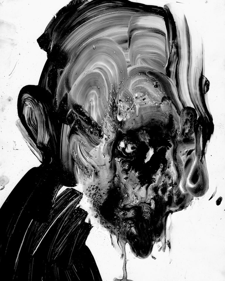 Jesse Draxler, Tar Ghost, 2022. Courtesy of the artist