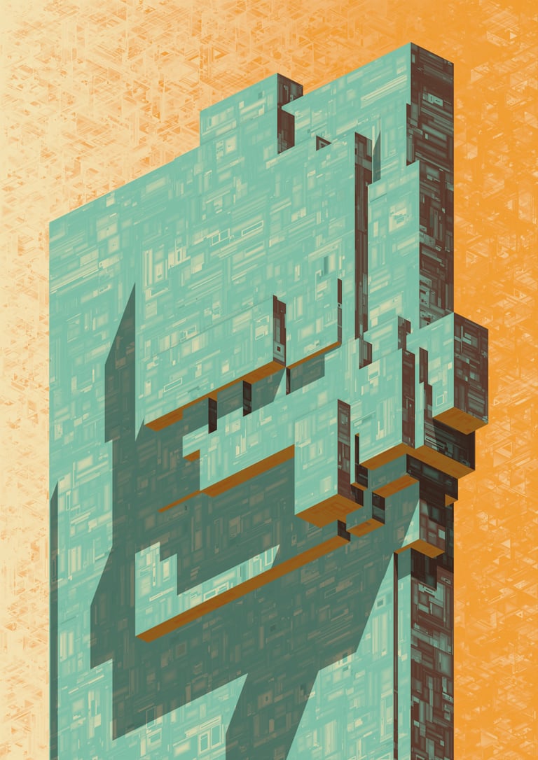KRANKARTA, Quantum Folly #286, 2022. Courtesy of the artist