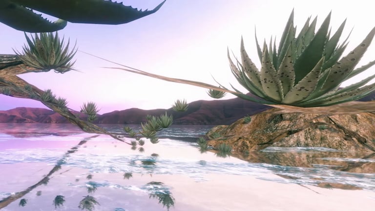 Petra Cortright, (Still from) New Landscapes 2023, 2023. Courtesy of the artist