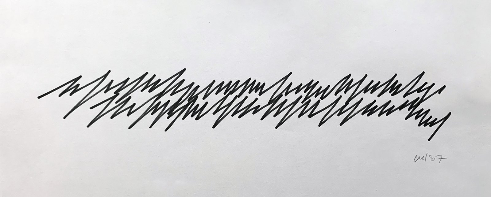 Vera Molnar, Post-Scriptum (Written After), 1987. Courtesy of The Anne and Michael Spalter Digital Art Collection