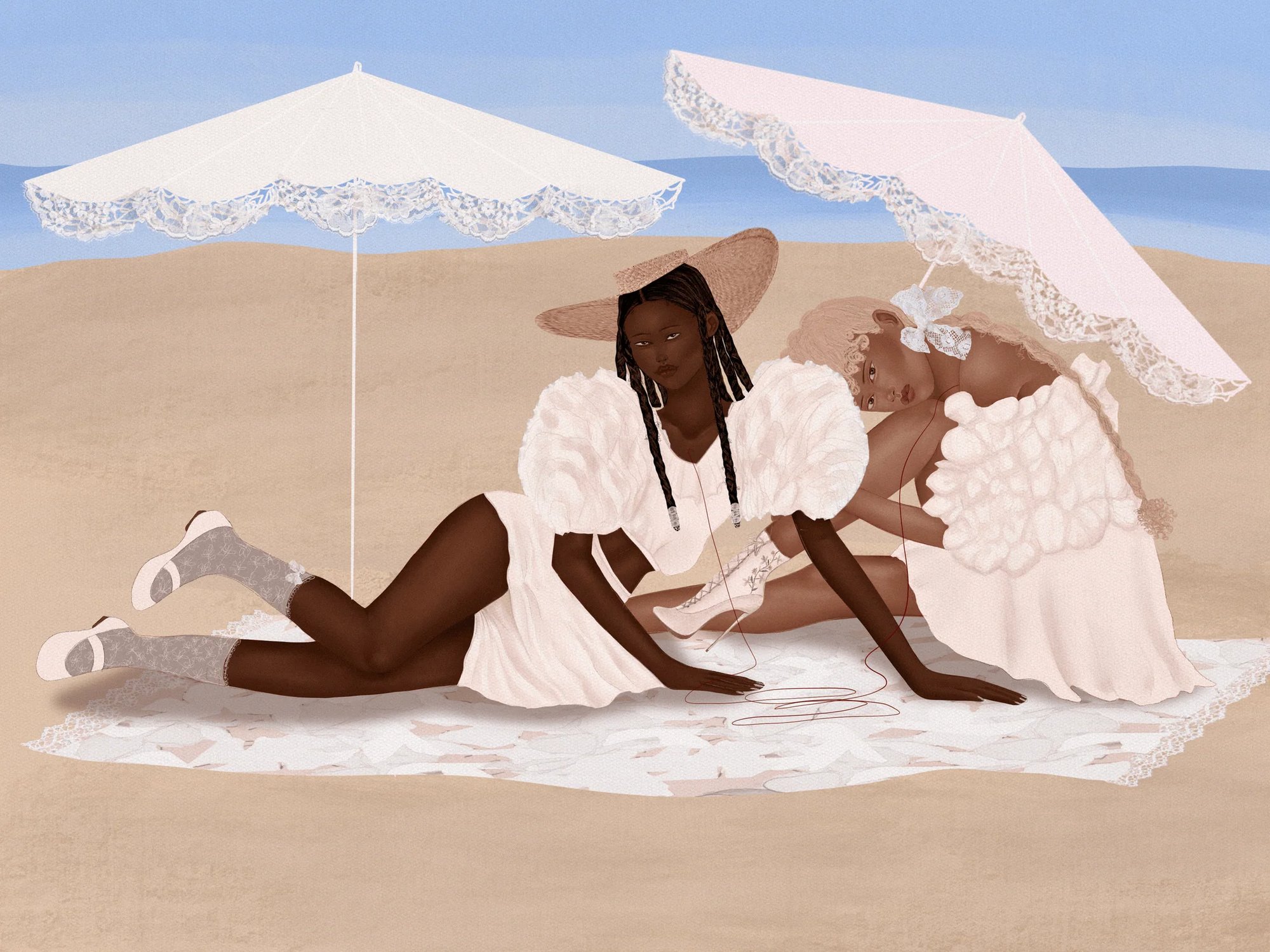 Lana Denina, I Feel Safe With You, 2023. Courtesy of the artist and The NFT Gallery