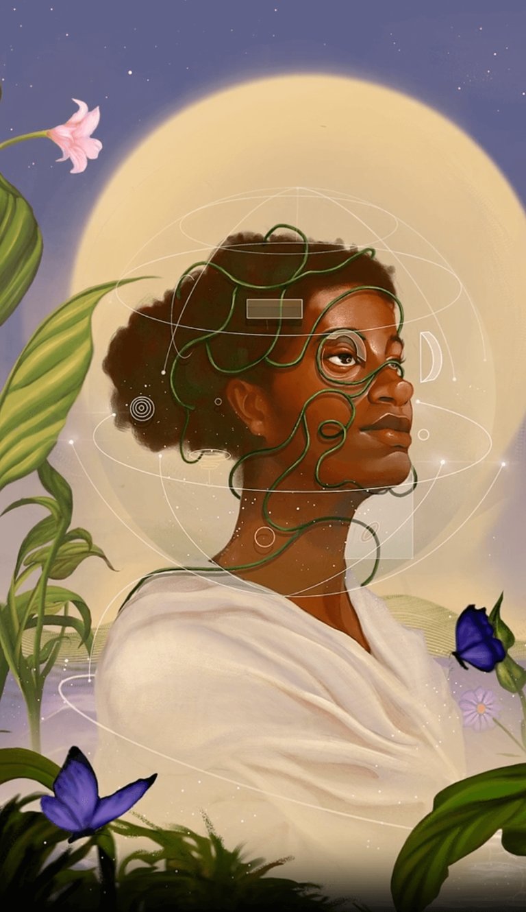 Lethabo Huma, Late Bloomer, 2023. Courtesy of the artist and The NFT Gallery