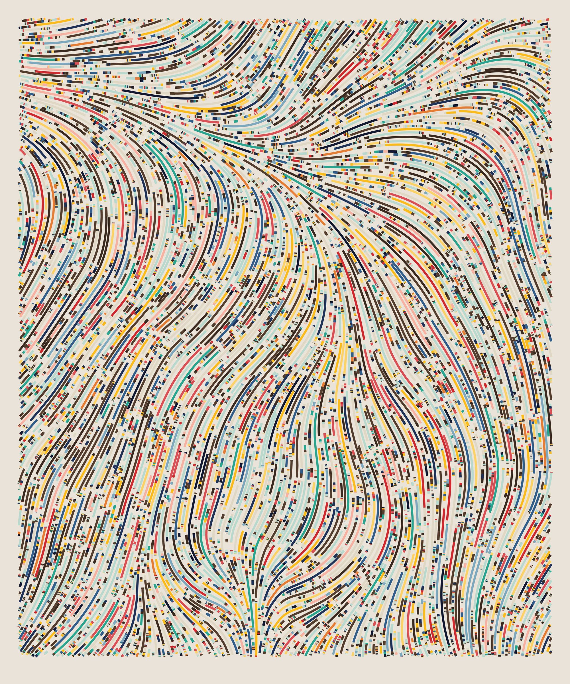 Tyler Hobbs, Fidenza #460, 2021. Courtesy of the artist