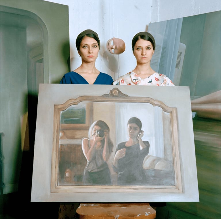 Justin Aversano, Bahareh & Farzaneh Safarani, 2021. Courtesy of the artist