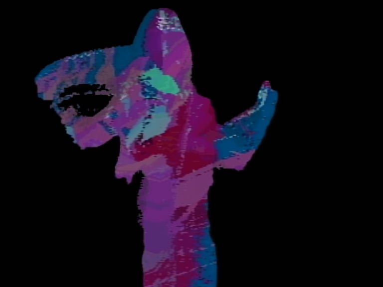 JJ Stratford, (Still from) Television Figures #2, 2023. Courtesy of the artist