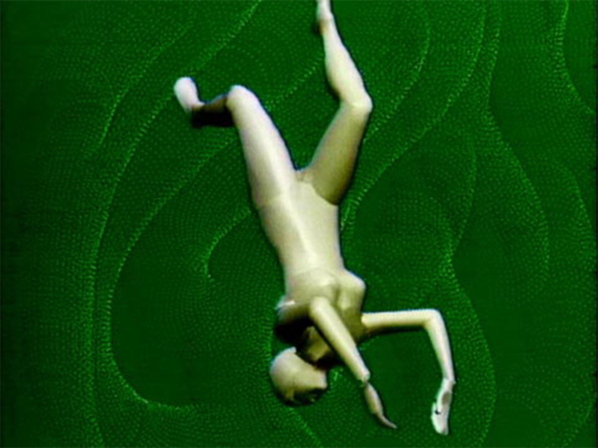 Rebecca Allen, (Still from) Swimmer, 1981. Courtesy of the artist