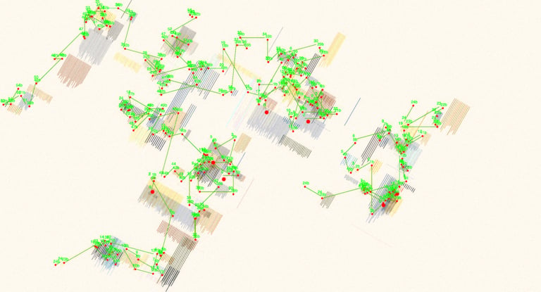 Marcelo Soria-Rodriguez, Aprendizajes #17, 2021. A work with an exposed debug view