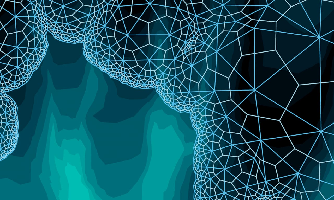 Credit: Clint Fulkerson, teal nebula 2 (detail), 2021. Courtesy of the artist