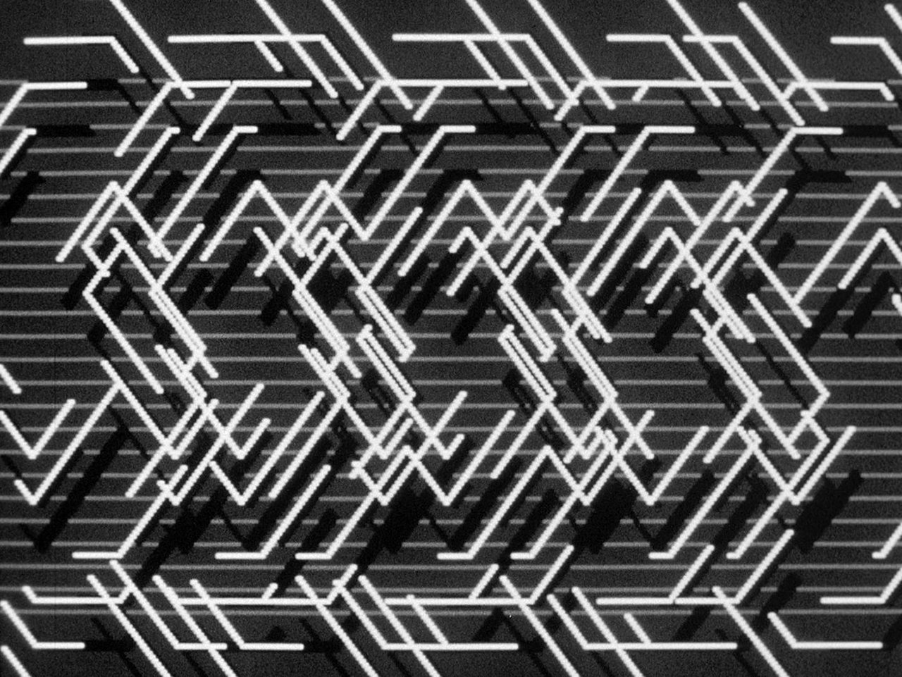 Larry Cuba, Calculated movements, 1985. Courtesy of the artist and ArtMeta