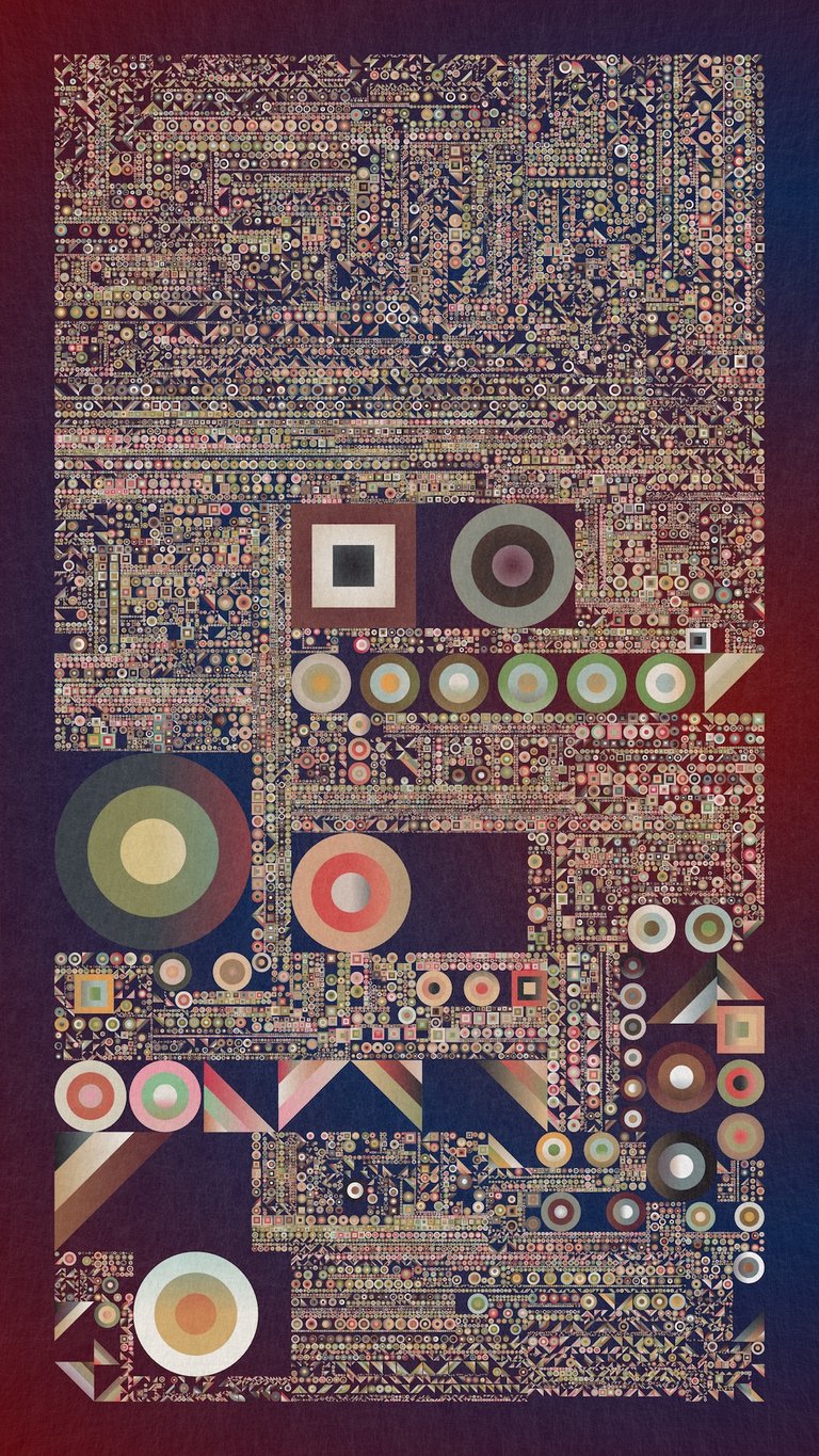 Shunsuke Takawo, Flows of Pattern #47, 2024. Courtesy of the artist and Feral File